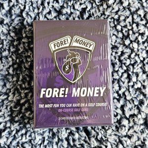 Fore! Money On-Course Golf‎ Card Game - NEW